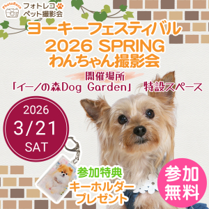 フォトレコペット撮影会